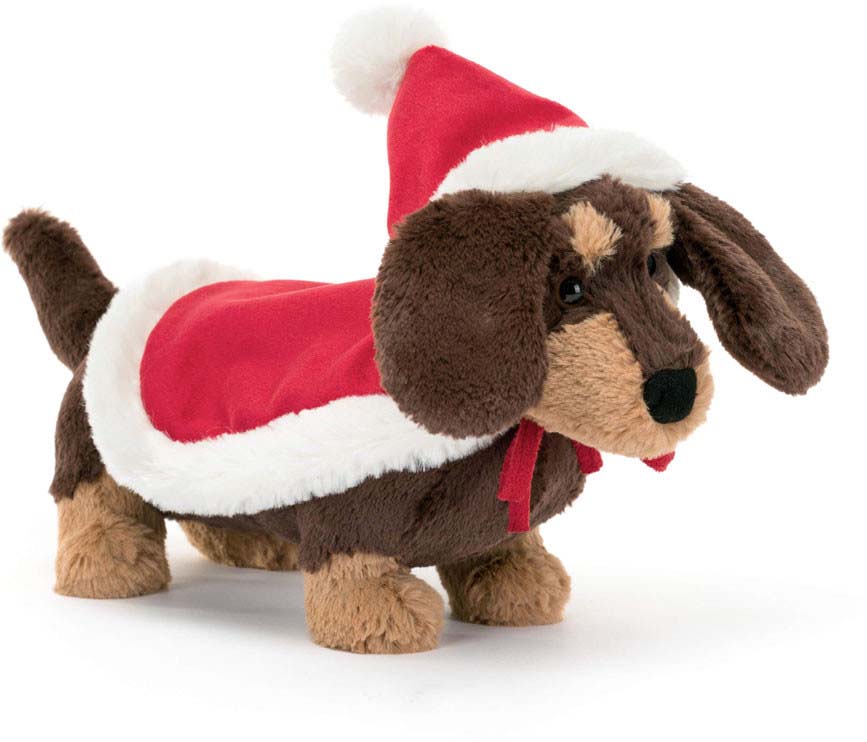 Jellycat Winter Warmer Otto Sausage Dog - OT3FSD