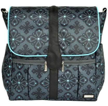 JJ Cole Backpack Diaper Bag  - Blue Flare - J00359