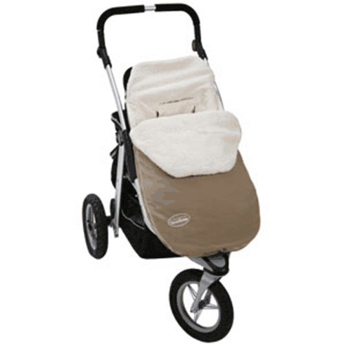 JJ Cole Bundleme Original Toddler w/ Thermaplush - Khaki