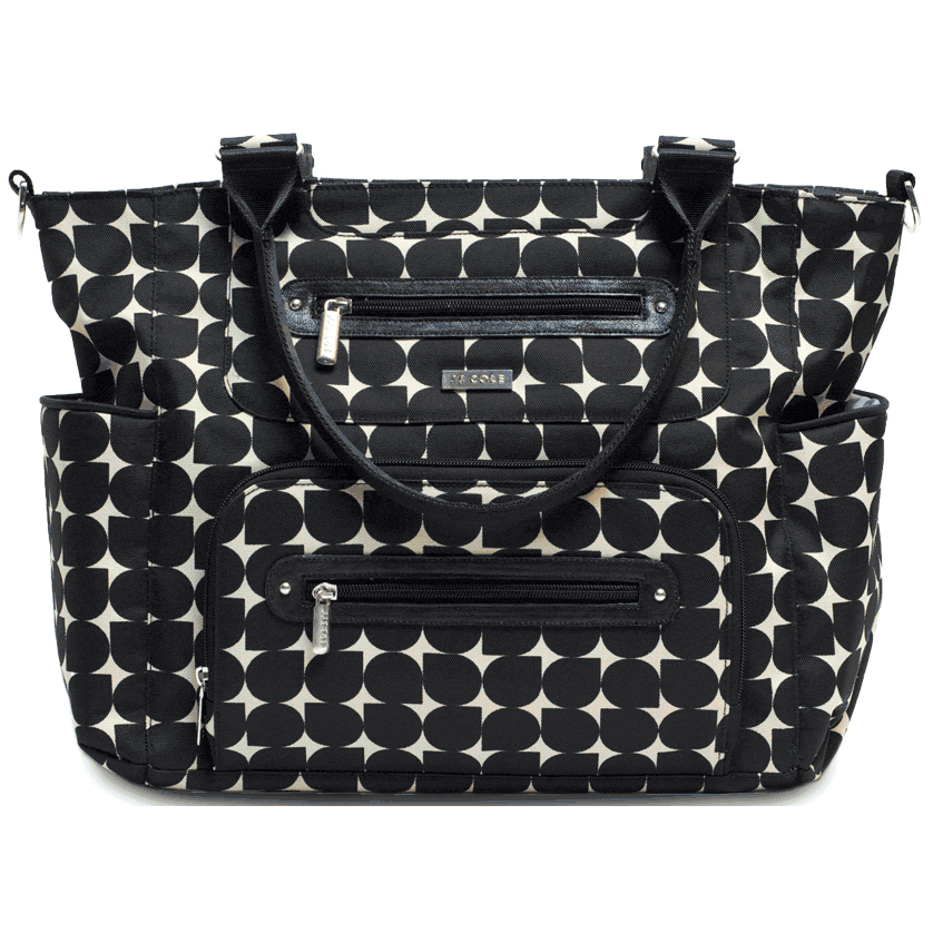JJ Cole Caprice Diaper Bag - Silver Drop - MCSD