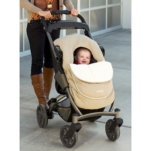 JJ Cole Infant Car Seat Cover - Khaki - AVK