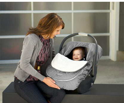 JJ Cole Infant Car Seat Cover - Graphite - AVG