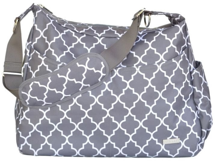 JJ Cole Linden Diaper Bag - Stone Arbor - J00515