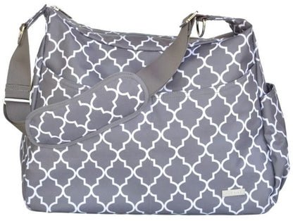 JJ Cole Linden Diaper Bag - Stone Arbor - J00515