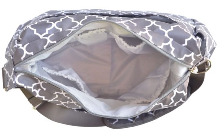 JJ Cole Linden Diaper Bag - Stone Arbor - J00515