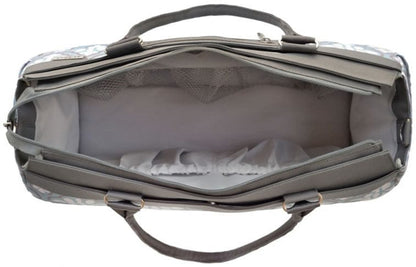 JJ Cole Parker Diaper Bag - Blue Iris - J00530