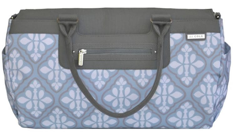 JJ Cole Parker Diaper Bag - Blue Iris