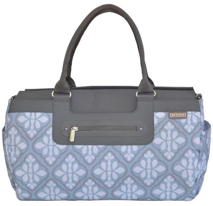 JJ Cole Parker Diaper Bag - Blue Iris