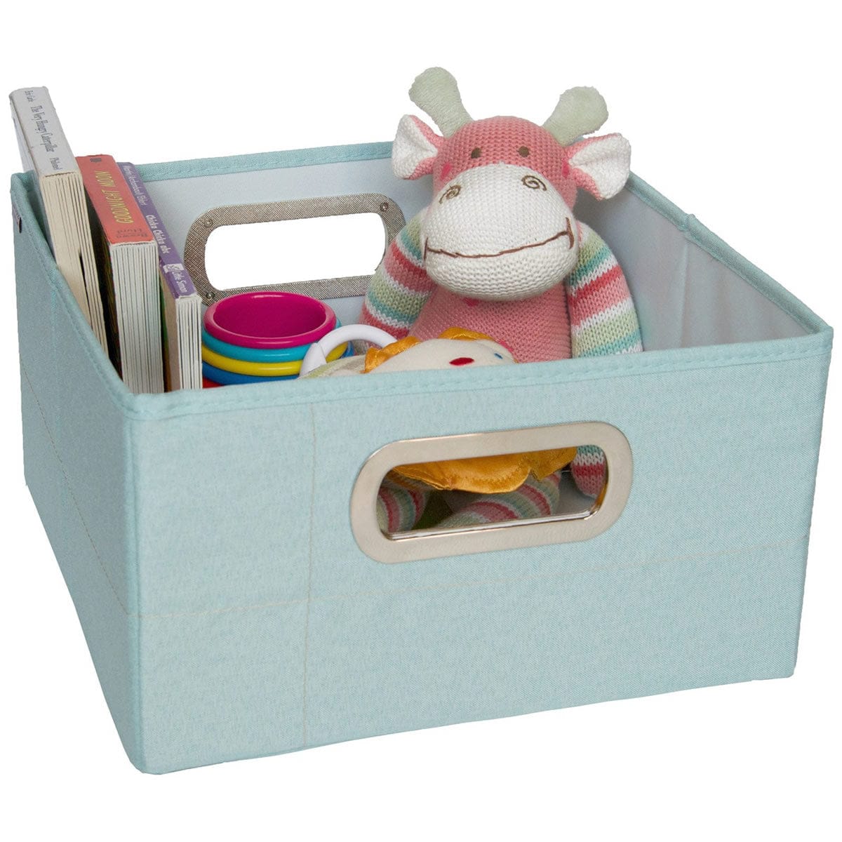 JJ Cole Storage Box 6.5" - Blue Heather - JDSBH