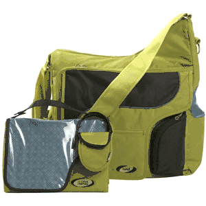 JJ Cole System Bag in Green/Blue - SSGB