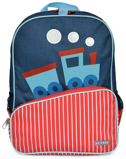 JJ Cole Toddler Kid Backpack - Train - J00557