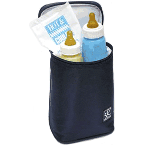 JL Childress Tall TwoCOOL Bottle Bag in Black - 0400BLK