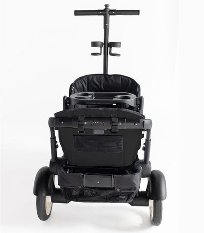 Joey (2 Seater) Stroller Wagon with 1 Canopy - Black - WGN-BLK-01