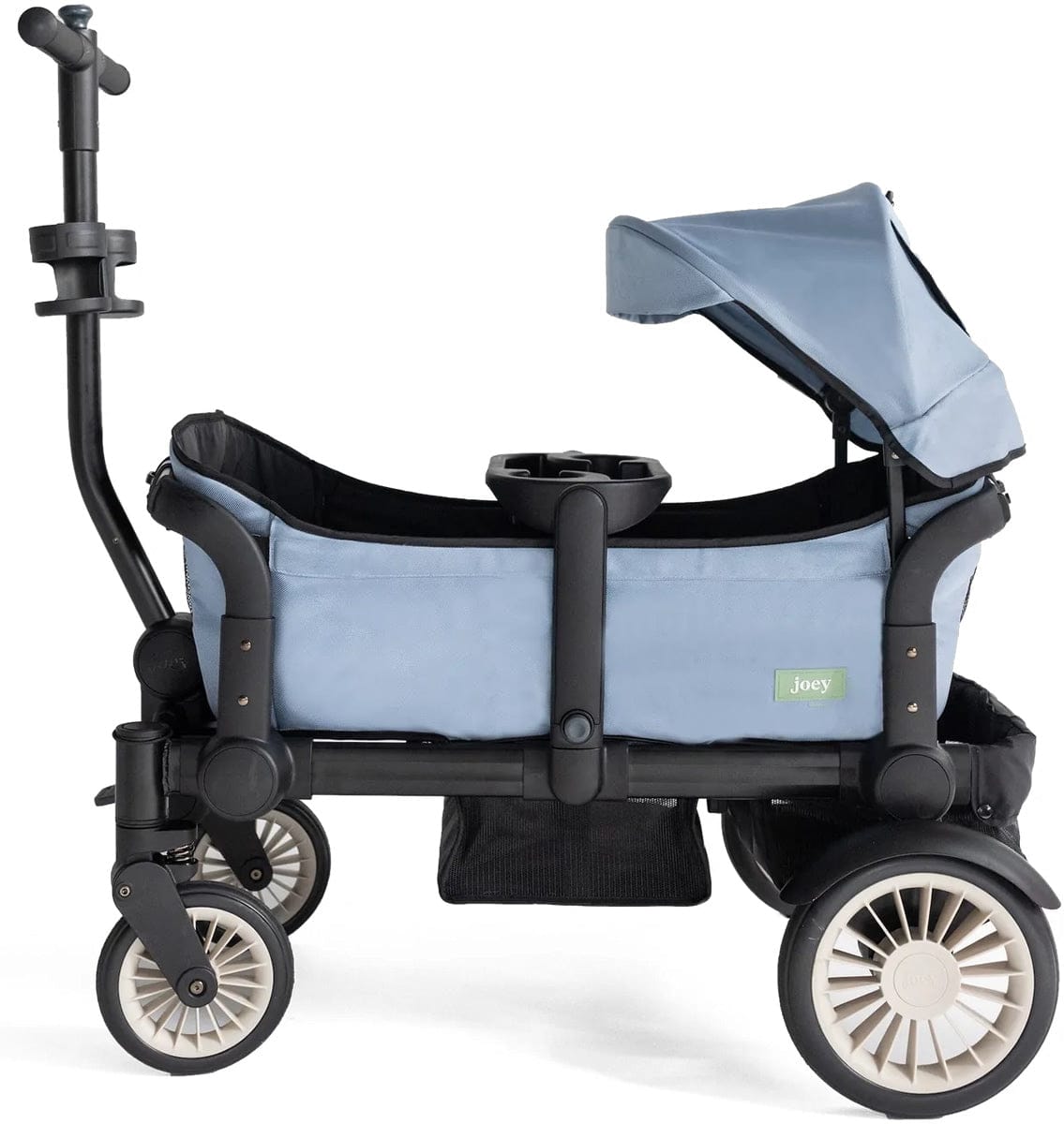 Joey (2 Seater) Stroller Wagon with 1 Canopy - Blue - WGN-BLU-01
