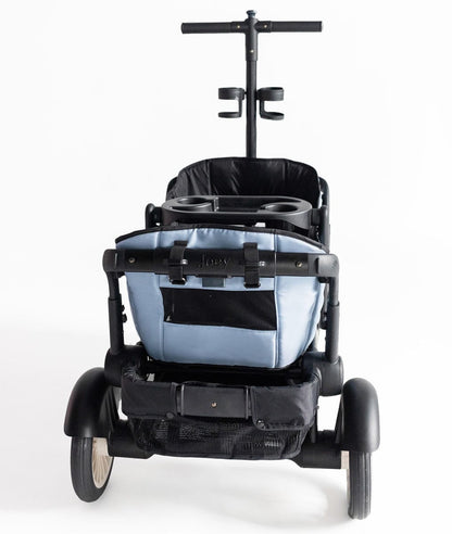 Joey (2 Seater) Stroller Wagon with 2 Canopies - Blue - WGN-BLU-01-2CNP