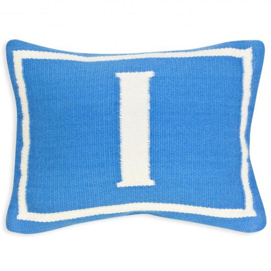 Jonathan Adler Junior Letter I Pillow in Blue - 23479
