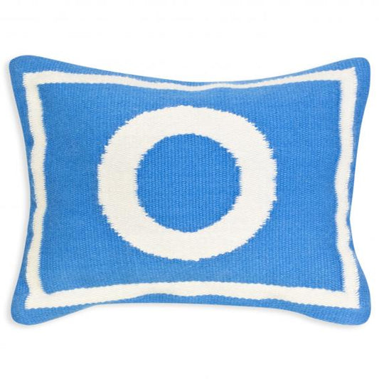 Jonathan Adler Junior Letter O Pillow in Blue - 23485