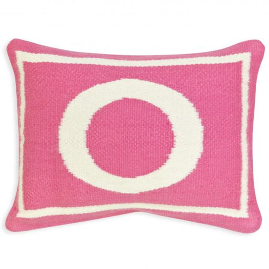 Jonathan Adler Junior Letter O Pillow in Pink - 23580