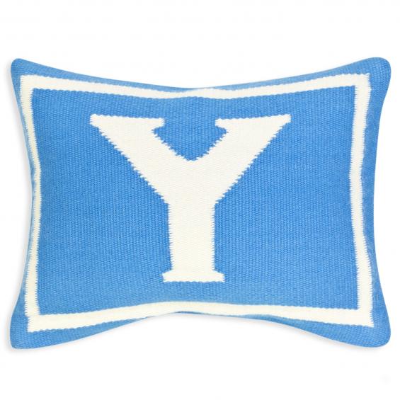 Jonathan Adler Junior Letter Y Pillow in Blue - 23495