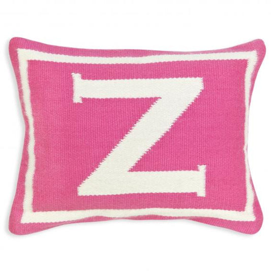 Jonathan Adler Junior Letter Z Pillow in Pink - 23591