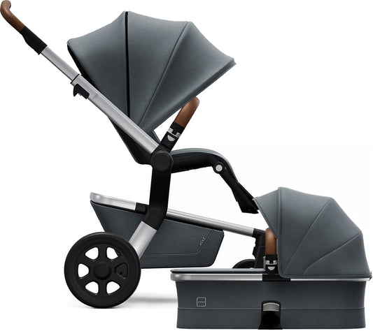 Joolz Hub Stroller & Bassinet - Gorgeous Grey - 430110-430111