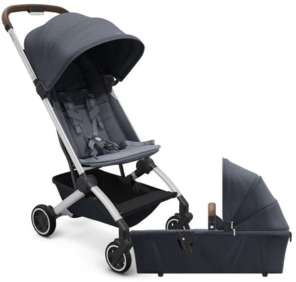 Joolz Aer Lightweight Compact Stroller + Bassinet Bundle - Elegant Blue - 440000-440001