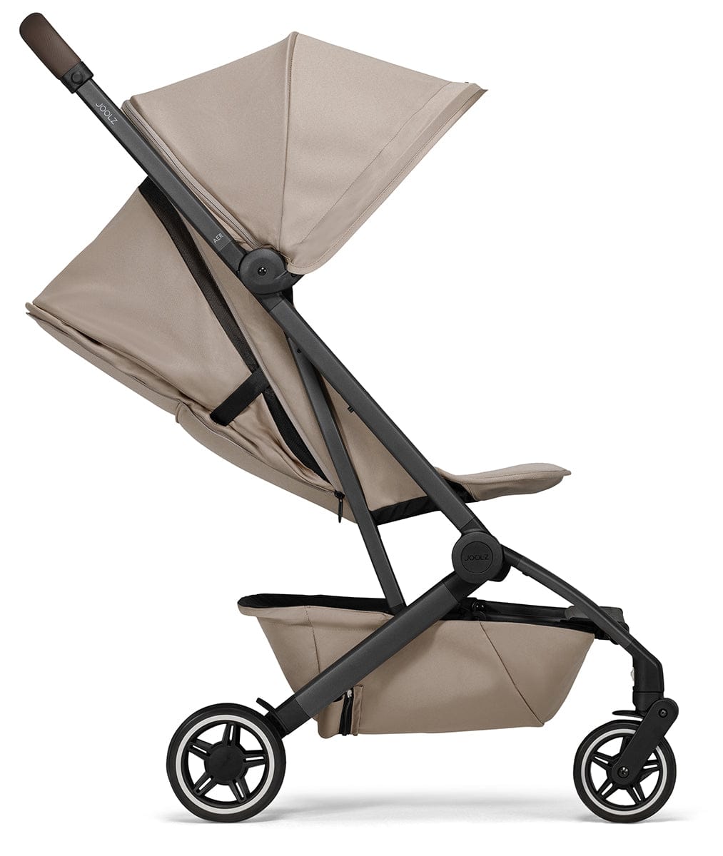 Joolz Aer+ Lightweight Compact Stroller + Bassinet Bundle - Lovely Taupe - 310113-310392