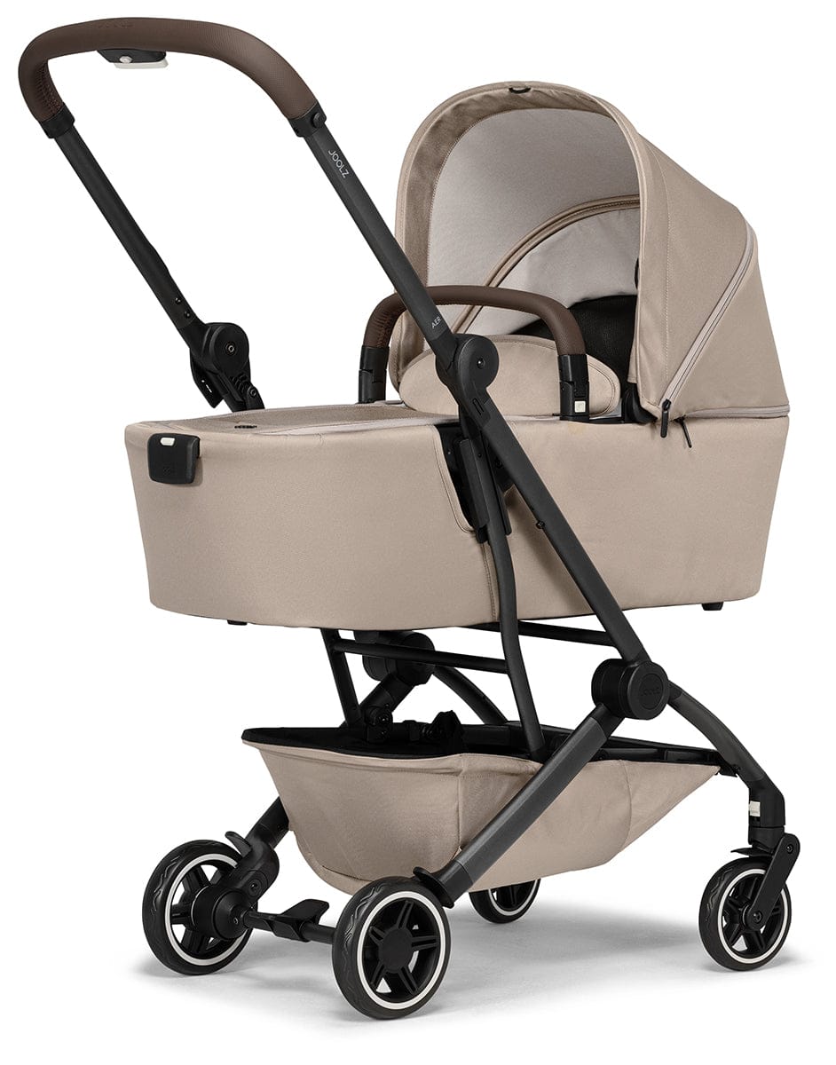 Joolz Aer+ Lightweight Compact Stroller + Bassinet Bundle - Lovely Taupe - 310113-310392