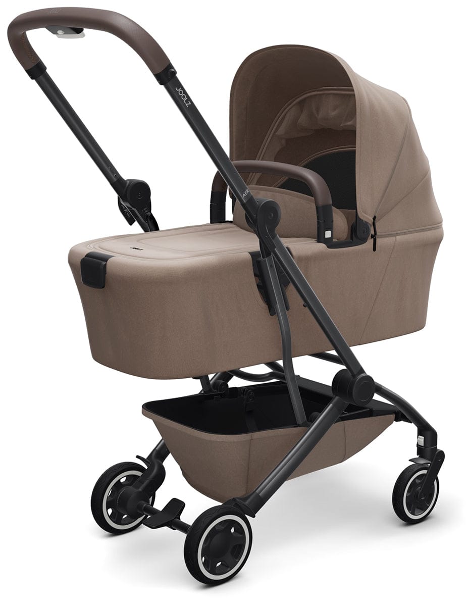 Joolz Aer Lightweight Compact Stroller + Bassinet Bundle - Lovely Taupe - 440050-440051