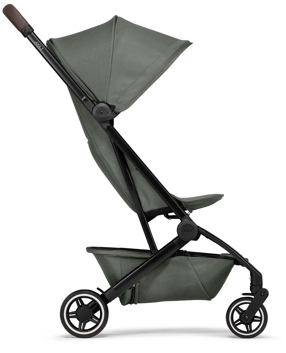 Joolz Aer+ Lightweight Compact Stroller + Bassinet Bundle - Mighty Green - 310114-310396