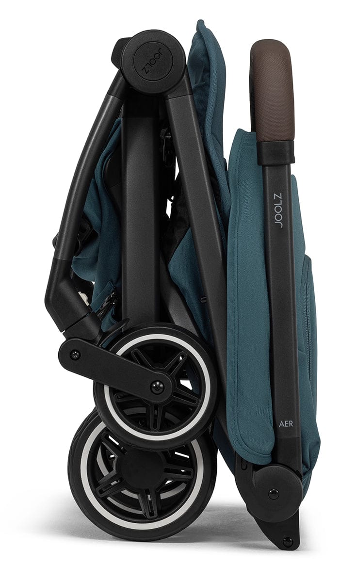 Joolz Aer+ Lightweight Compact Stroller + Bassinet Bundle - Ocean Blue - 310115-310393