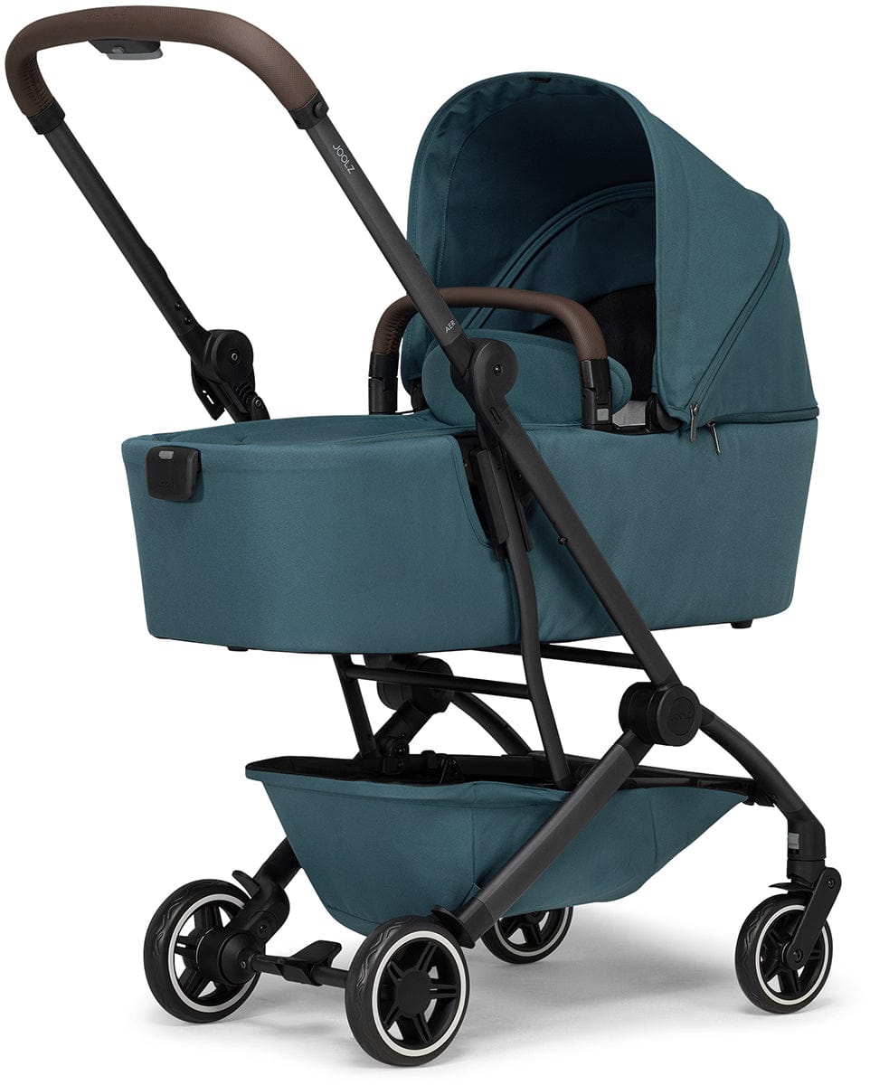 Joolz Aer+ Lightweight Compact Stroller + Bassinet Bundle - Ocean Blue - 440106-440116