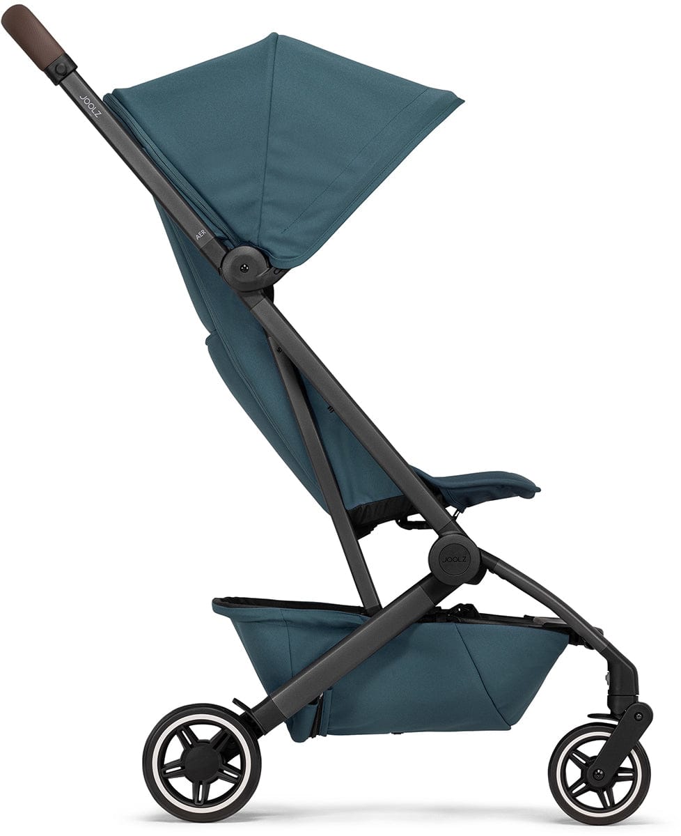 Joolz Aer+ Lightweight Compact Stroller + Bassinet Bundle - Ocean Blue - 440106-440116