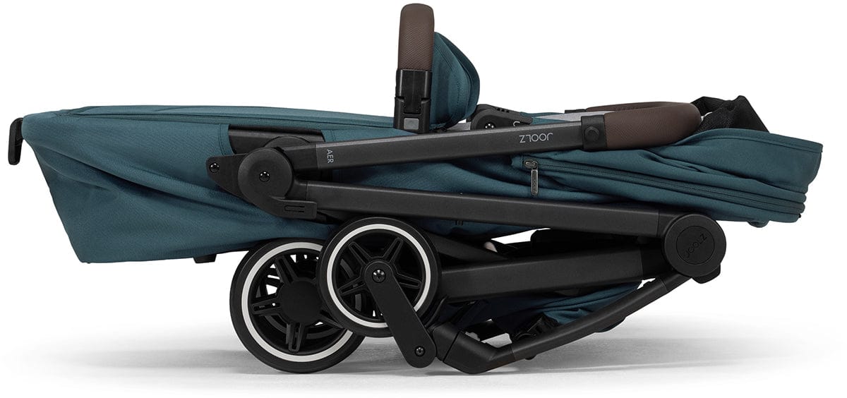 Joolz Aer+ Lightweight Compact Stroller + Bassinet Bundle - Ocean Blue - 440106-440116