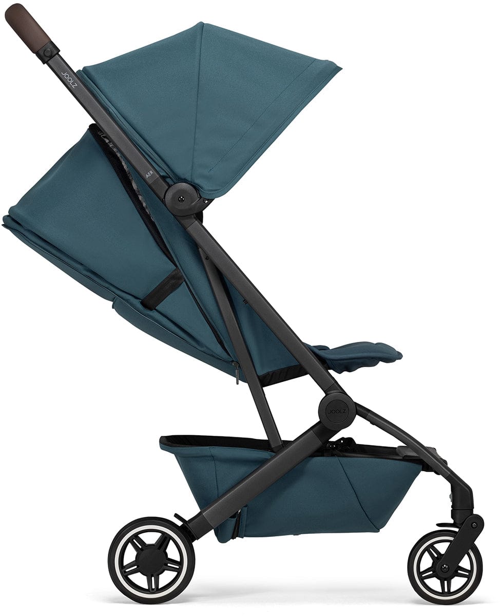 Joolz Aer+ Lightweight Compact Stroller + Bassinet Bundle - Ocean Blue - 440106-440116
