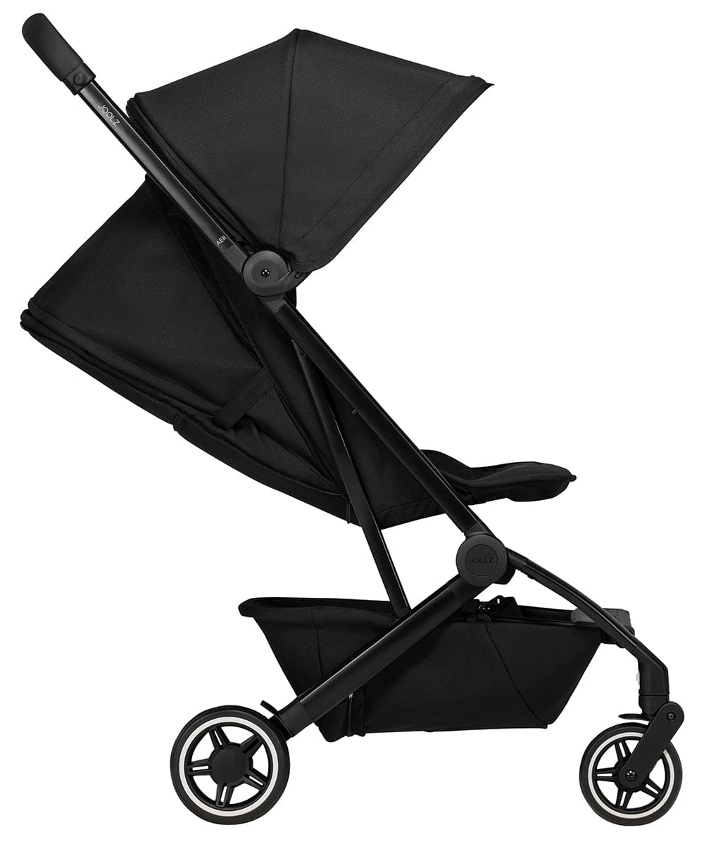 Joolz Aer+ Lightweight Compact Stroller + Bassinet Bundle - Refined Black - 310116-310394