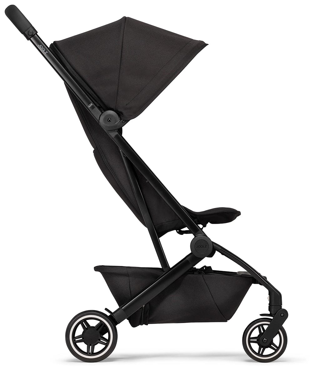 Joolz Aer+ Lightweight Compact Stroller + Bassinet Bundle - Refined Black - 310116-310394