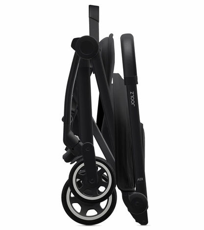 Joolz Aer Lightweight Compact Stroller + Bassinet Bundle - Refined Black - 440030-440031
