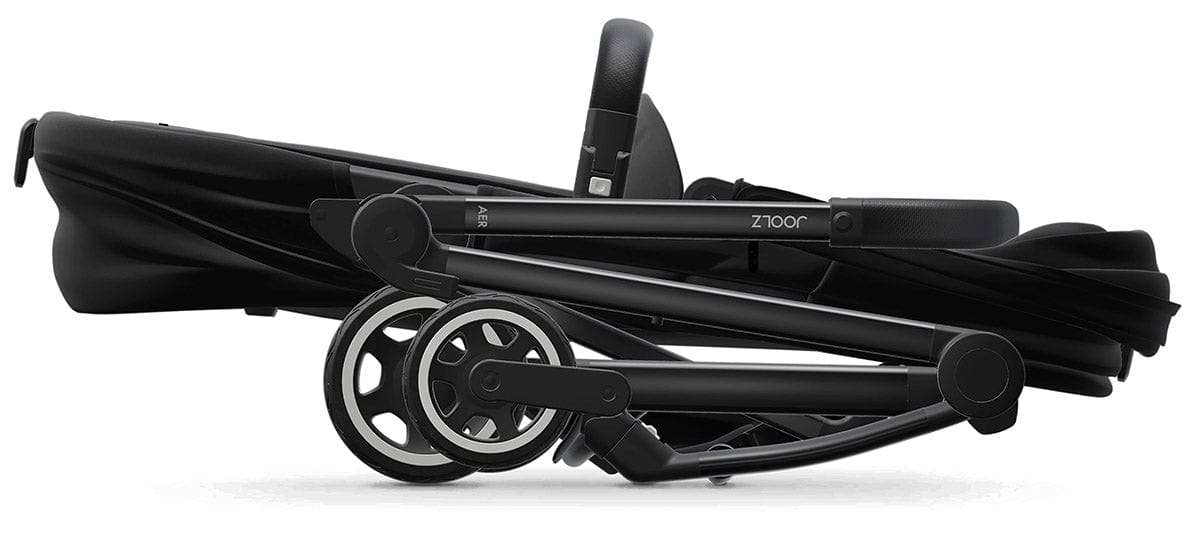 Joolz Aer Lightweight Compact Stroller + Bassinet Bundle - Delightful Grey - 440010-440011