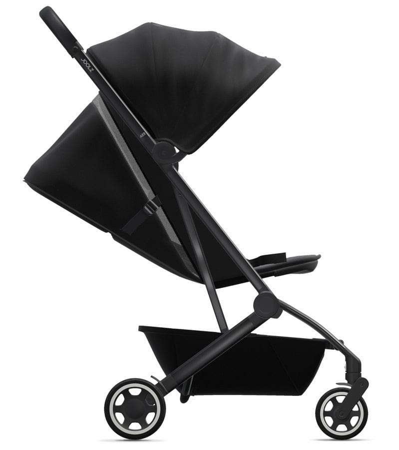 Joolz Aer Lightweight Compact Stroller + Bassinet Bundle - Refined Black - 440030-440031