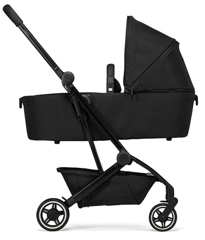 Joolz Aer+ Lightweight Compact Stroller + Bassinet Bundle - Refined Black - 310116-310394