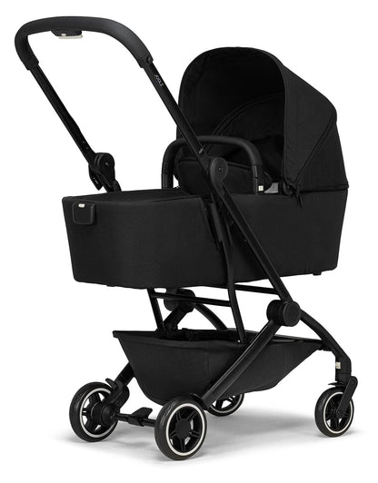 Joolz Aer+ Lightweight Compact Stroller + Bassinet Bundle - Refined Black - 310116-310394