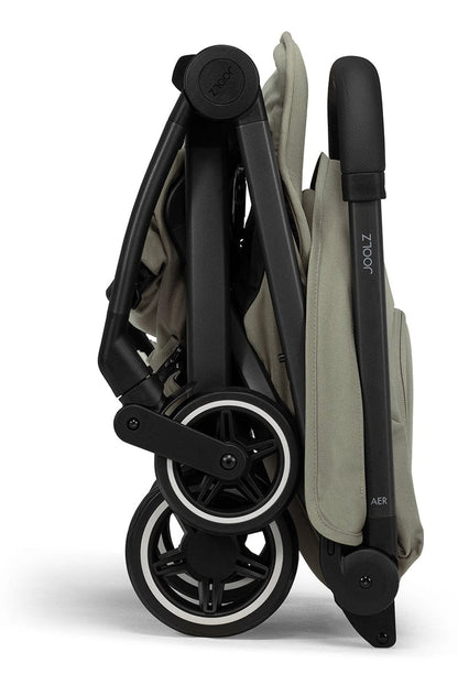 Joolz Aer+ Lightweight Compact Stroller + Bassinet Bundle - Sage Green - 310112-310391