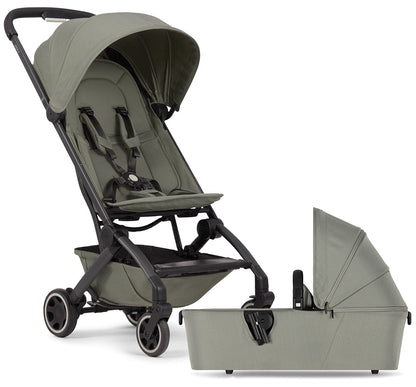 Joolz Aer Lightweight Compact Stroller + Bassinet Bundle - Sage Green - 440025-440026