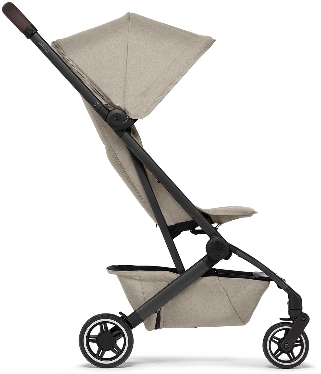 Joolz Aer+ Lightweight Compact Stroller + Bassinet Bundle - Sandy Taupe - 440105-440115