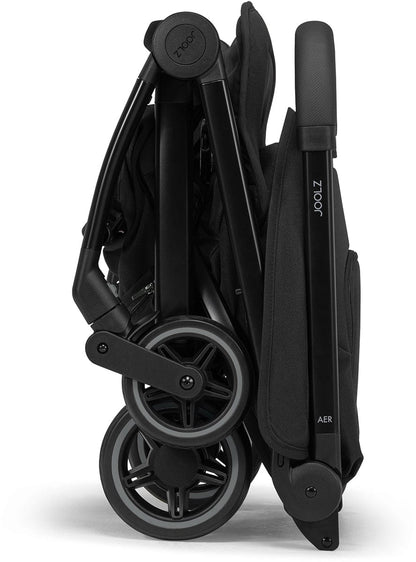 Joolz Aer+ Lightweight Compact Stroller + Bassinet Bundle - Space Black - 440102-440112