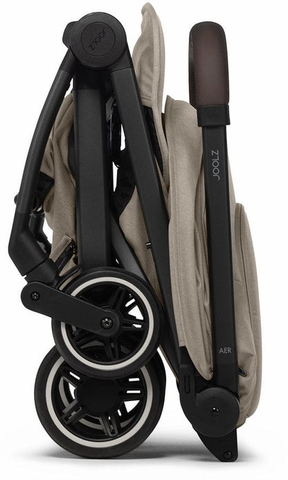 Joolz Aer+ Lightweight Compact Stroller - Sandy Taupe - 440105