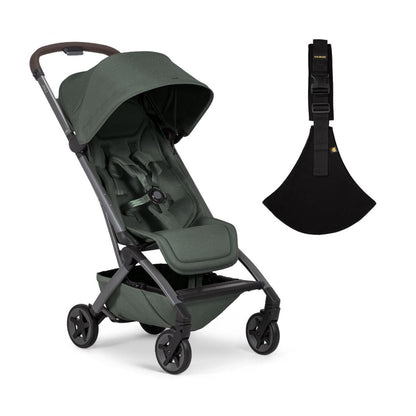 Joolz Aer2 Lightweight Compact Stroller + Wildride Carrier Bundle - Forest Green - 440231