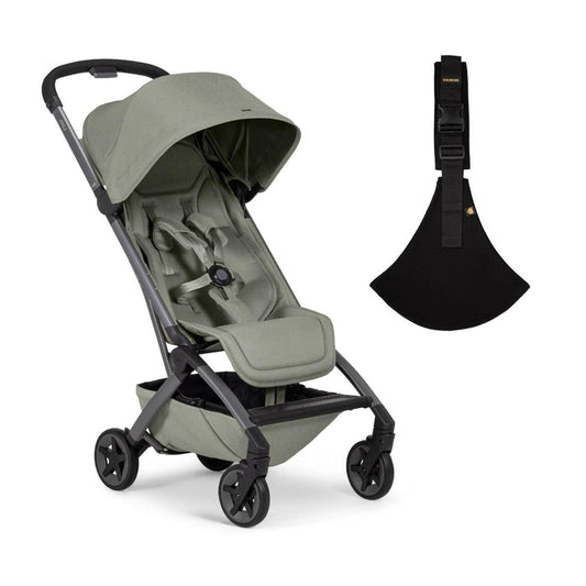 Joolz Aer2 Lightweight Compact Stroller + Wildride Carrier Bundle - Sage Green - 440232