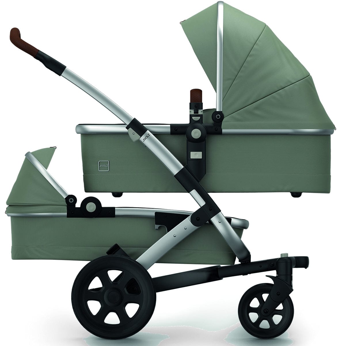 Joolz Geo 2 Earth Twin Stroller - Elephant Grey - BNDL-422001